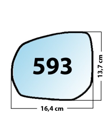 copy of Specchietto di ricambio SX-lato guidatore