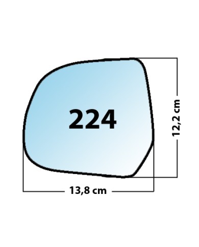 copy of Specchietto di ricambio SX-lato guidatore