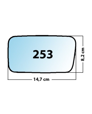 copy of Specchietto di ricambio SX-lato guidatore