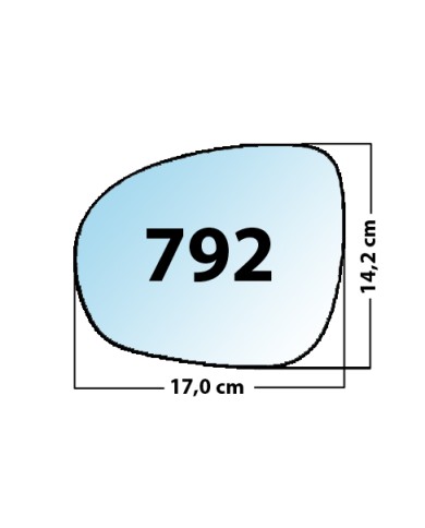 copy of Specchietto di ricambio SX-lato guidatore