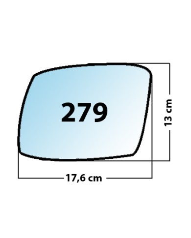 copy of Specchietto di ricambio SX-lato guidatore