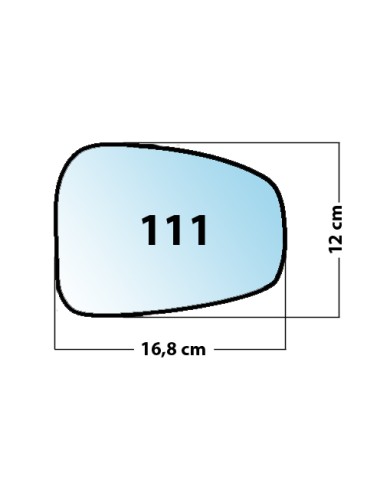 copy of Specchietto di ricambio SX-lato guidatore