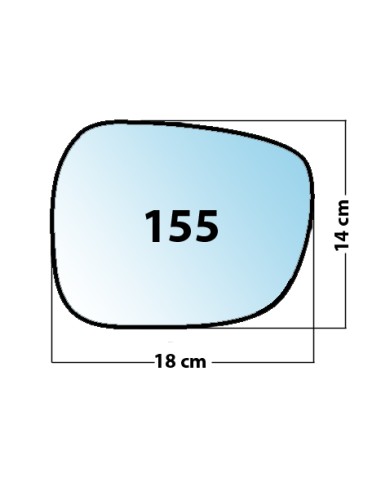 copy of Specchietto di ricambio SX-lato guidatore