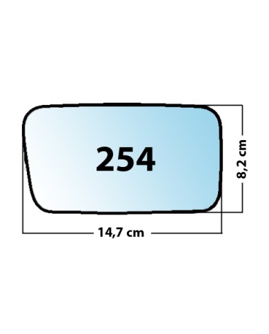 copy of Specchietto di ricambio SX-lato guidatore