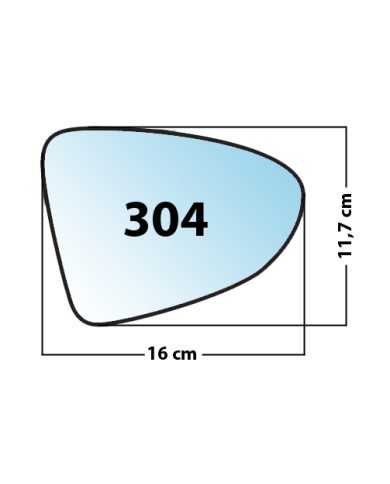 copy of Specchietto di ricambio SX-lato guidatore