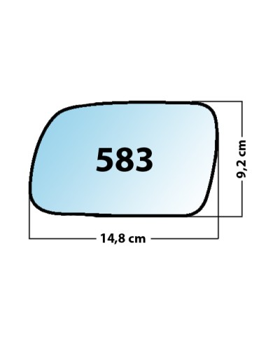 copy of Specchietto di ricambio SX-lato guidatore