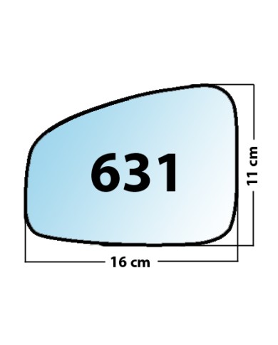 copy of Specchietto di ricambio SX-lato guidatore