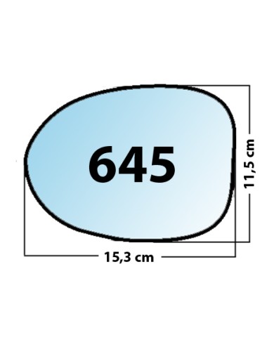 copy of Specchietto di ricambio SX-lato guidatore