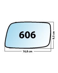 Specchietto di ricambio SX-lato Guidatore