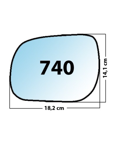 copy of Specchietto di ricambio SX-lato guidatore