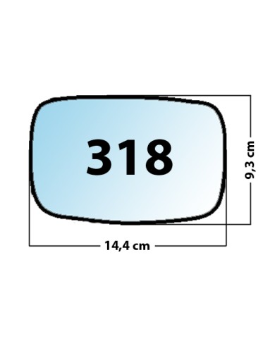 copy of Specchietto di ricambio SX-lato guidatore