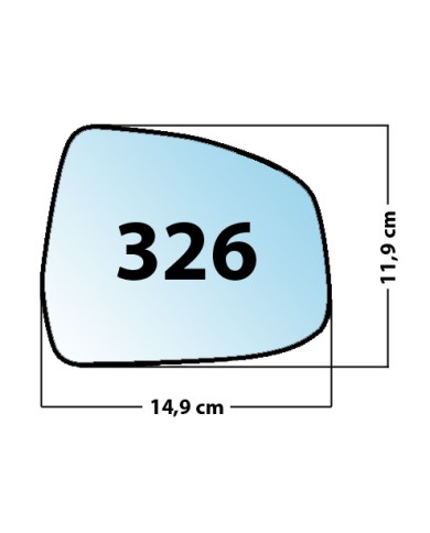 copy of Specchietto di ricambio SX-lato guidatore