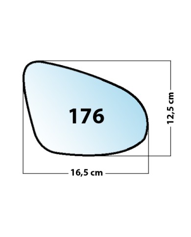 copy of Specchietto di ricambio SX-lato guidatore