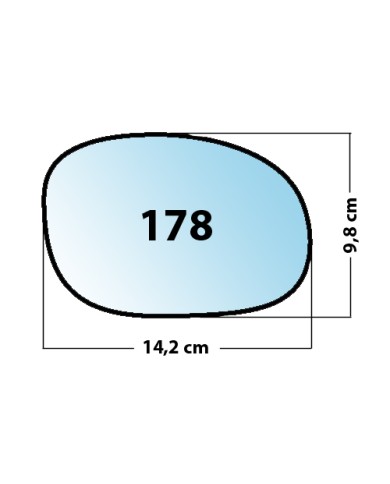 copy of Specchietto di ricambio SX-lato guidatore