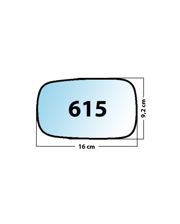 copy of Specchietto di ricambio SX-lato guidatore