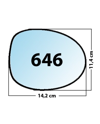 copy of Specchietto di ricambio SX-lato guidatore