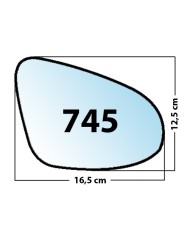 copy of Specchietto di ricambio SX-lato guidatore