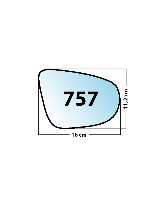 copy of Specchietto di ricambio SX-lato guidatore