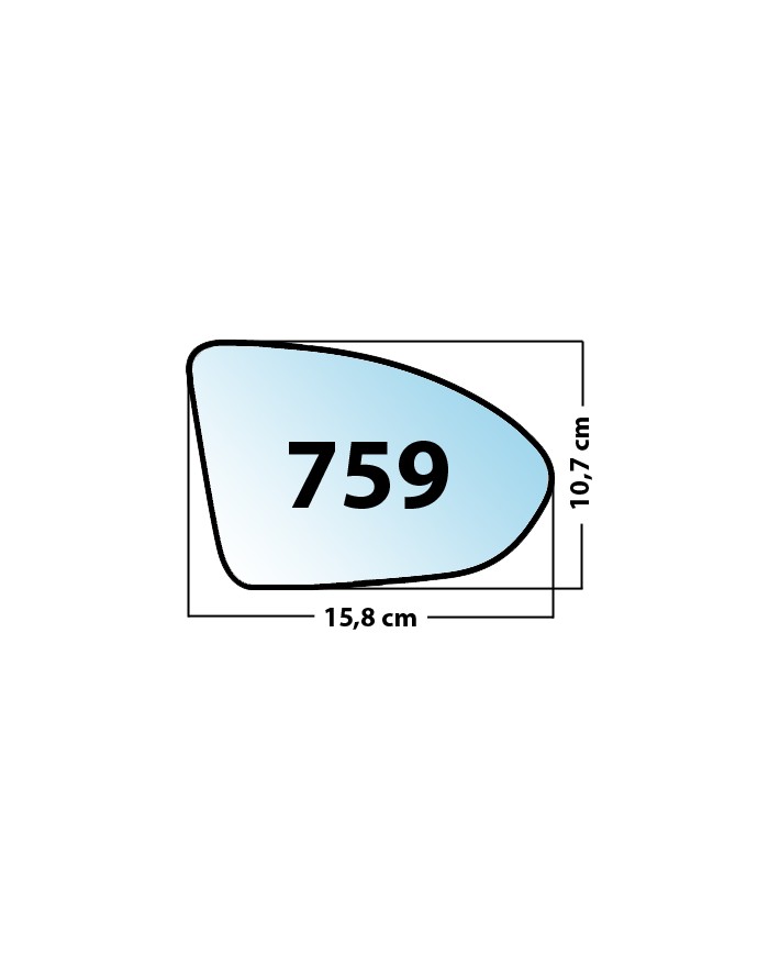 copy of Specchietto di ricambio SX-lato guidatore