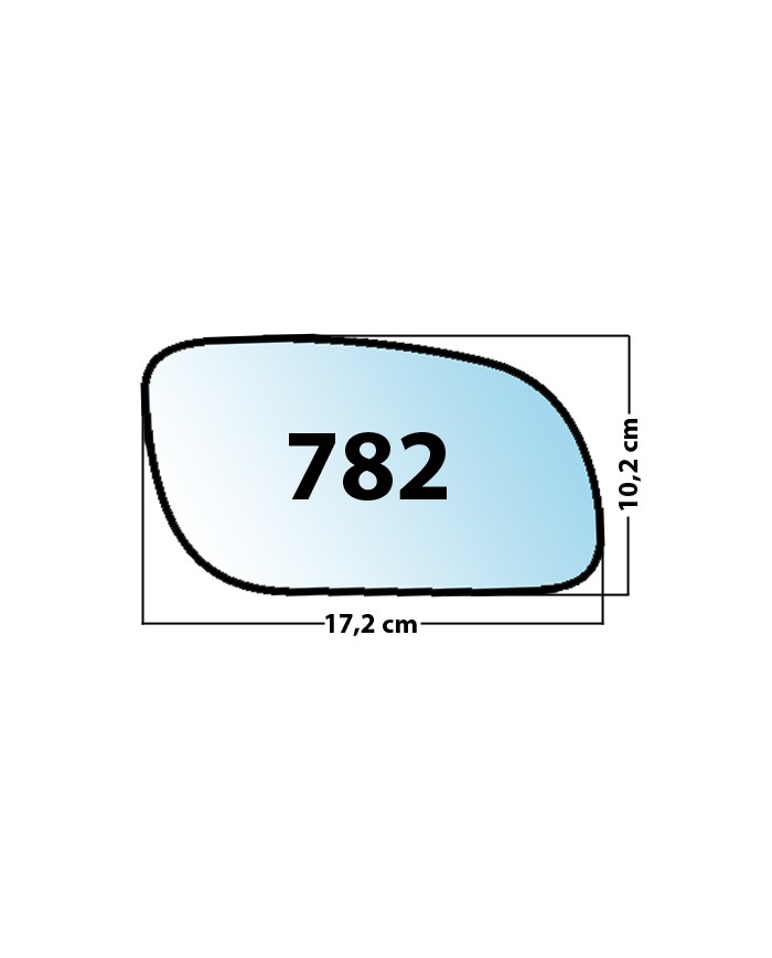 copy of Specchietto di ricambio SX-lato guidatore