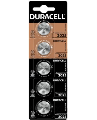Pile Duracell 3V 5 pezzi