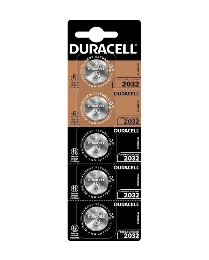 Pile duracell 3V 2032 5 pezzi