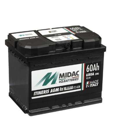 Batteria Midac AGM 60Ah