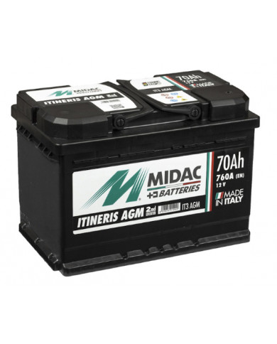 Batteria Midac AGM 70Ah