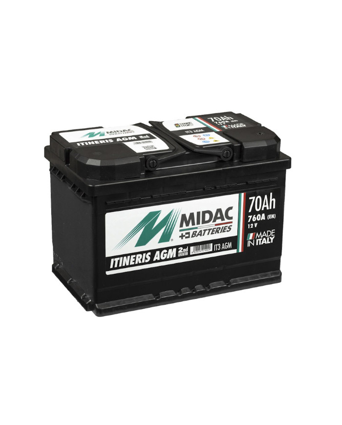 Batteria Midac AGM 70Ah