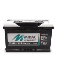 Batteria Midac EFB 80Ah