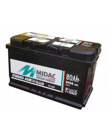 Batteria Midac AGM 80Ah