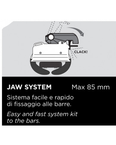 Box da tetto Strike 480 Dual-side